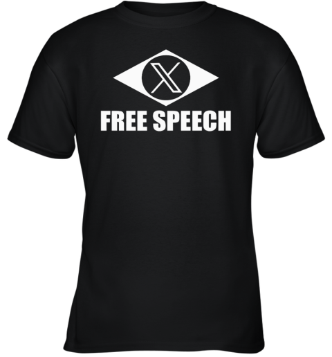Eduardo Bolsonaro Wearing Free Speech Youth T Shirt