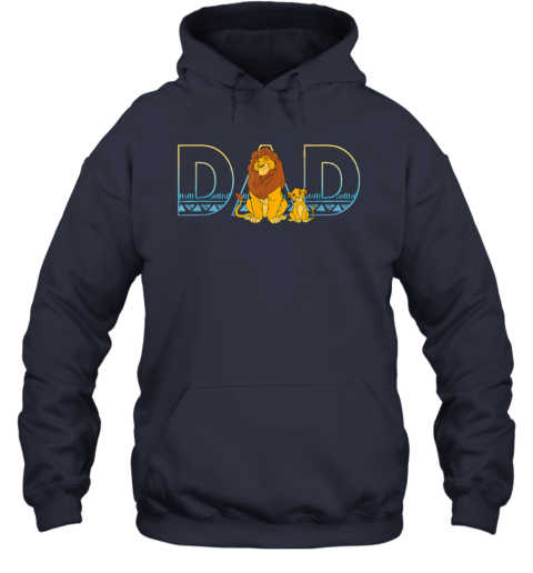 Disney The Lion King Simba And Mufasa Dad Hoodie