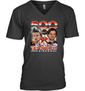 Anaheim Ducks John Gibson 500 Games V Neck T Shirt