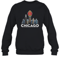Chicago039S Pope Leo Catholic Pride Design Skyline With Hat Sweatshirt