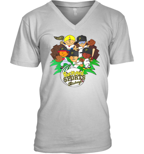 Backyard Sports Pittsburgh Pirates V Neck T Shirt