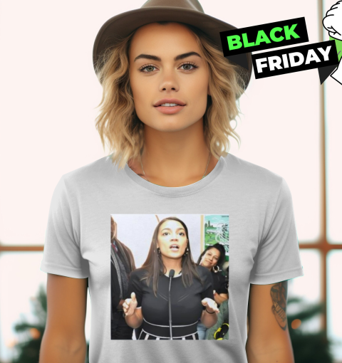 Aoc Alexandria Ocasio Cortez See Through Women039S T Shirt