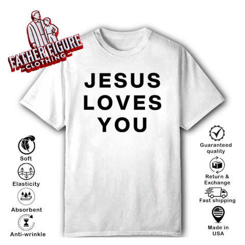 C J Stroud Jesus Loves You T Shirt