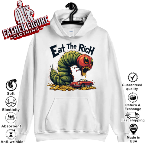 Eat The Rich Hungry Caterpillar Hoodie