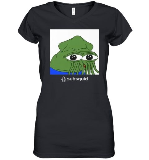 Dima Zhelezov Pepe The Frog Meme Women039S V Neck T Shirt