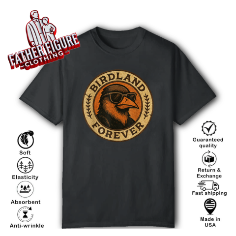 Birdland Forever Cool Retro Oriole T Shirt