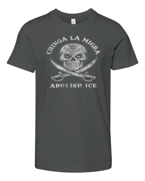 Chinga La Migra Abolish Ice Shirt Fuck Ice Premium Youth T Shirt