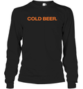 Detroit Tigers Andrew Chafin Cold Beer Long Sleeve T Shirt