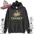 Crankbait Fishing Lure Cranky Funny Gift Ideas For Fishing Hoodie