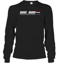 Dad Bob Average American Hero Vintage Long Sleeve T Shirt