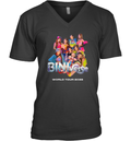 Biniverse World Tour 2025 V Neck T Shirt