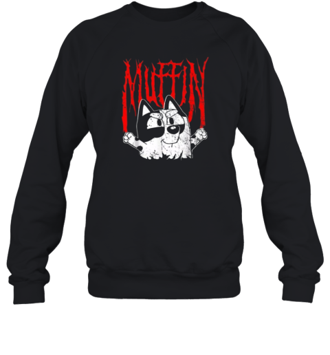 Bluey Muffin Metal Sweatshirt