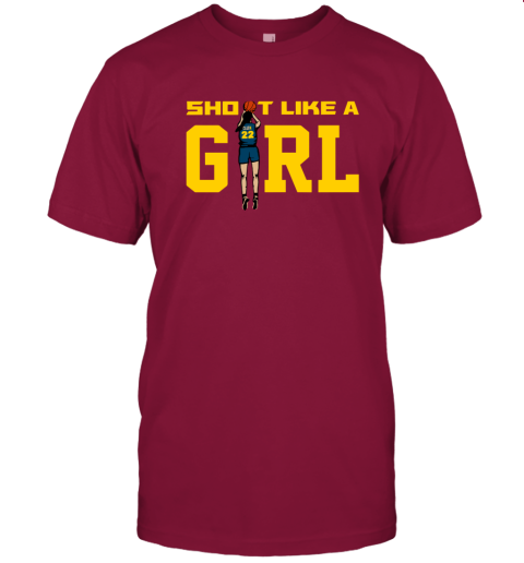 Caitlin Clark Shoot Like A Girl T Shirt