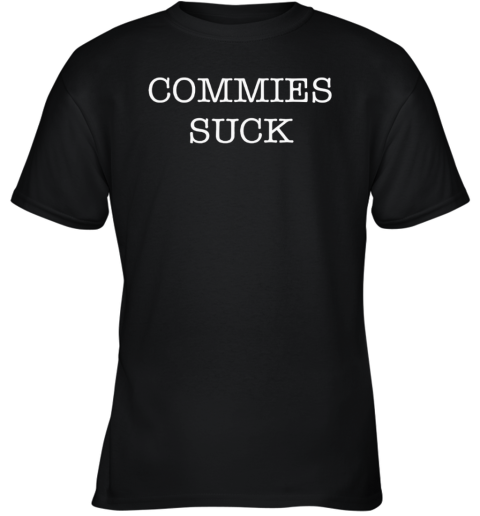 Bruce Ballou Wearing Commies Suck Youth T Shirt