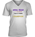 Anal Bead Tug O War Champion V Neck T Shirt