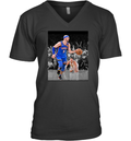 Alex Caruso Funny Meme With Nikola Jokic V Neck T Shirt