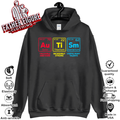 Autism Awareness Elements Periodic Table Hoodie