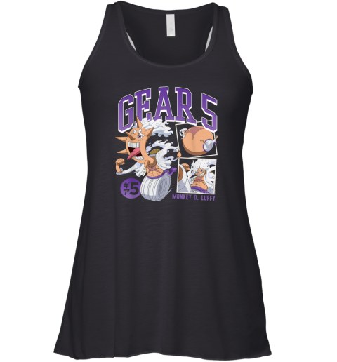 Anime Monkey D Luffy Gear 5 Poses Racerback Tank