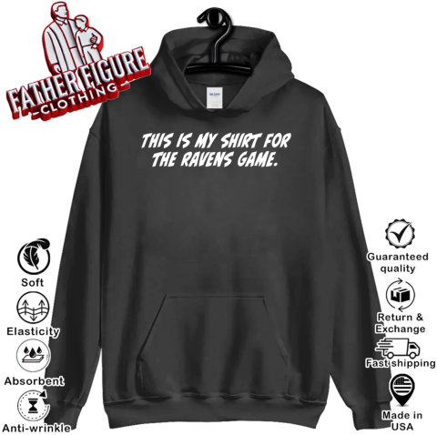 Creed Humphrey This Is My Shirt For Ravens Game Hoodie