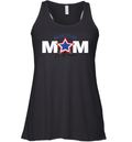 Blue Star Mom Proud Military Family Support Racerback Tank