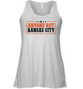 Anyone But Kansas City Racerback Tank