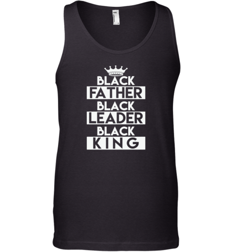 Black Leader Black King Gift Tank Top