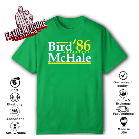 Boston Celtics Bird Mchale 03986 T Shirt
