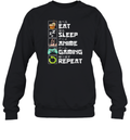 Eat Sleep Anime Gaming Repeat Kawaii Otaku Anime Manga Sweatshirt