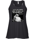 A Little Bit Of Mercy Makes The World Less Cold And More Just Racerback Tank