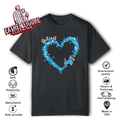 Detroit Lions Fan Big Heart With The Team Logo T Shirt