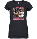 Derik Queen And Julian Reese Baltimore Built Women039S V Neck T Shirt