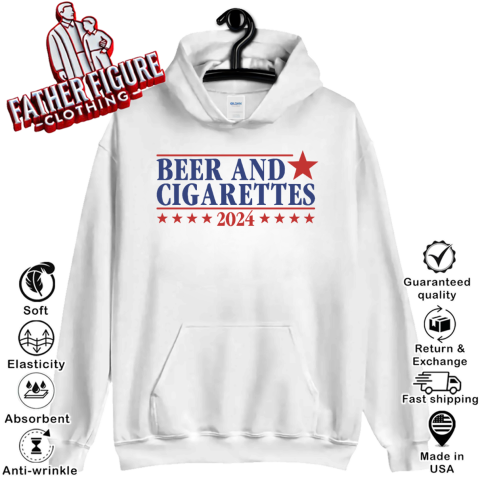 Beer And Cigarettes 2024 Hoodie