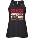 Buck Around And Find Out Ohio Map Racerback Tank