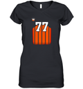 100 Years Illinois Fighting Illini Football 77 Women039S V Neck T Shirt