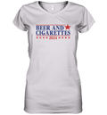Beer And Cigarettes 2024 Women039S V Neck T Shirt