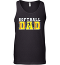 Dad Life Softball Baseball Grandpa Father039S Day Tank Top