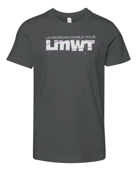 500 Level Black Liv Morgan World Tour Premium Youth T Shirt