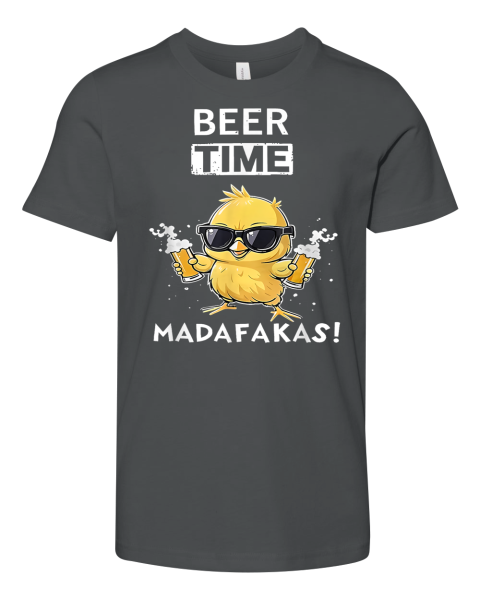 Beer Time Madafakas Premium Youth T Shirt