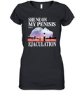 Asuka And Shinji She Neon Penisis Til I Ejaculation Women039S V Neck T Shirt