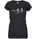 Bruno And Big Joe Shooting Women039S V Neck T Shirt
