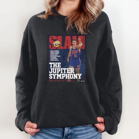 Drazen Petrovic The Jupiter Symphony Slam Cover Sweatshirt