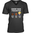 Bruce Springsteen Wearing Trump Know Your Parasites V Neck T Shirt