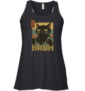 Cat Bruh Meme Japanese Anime Racerback Tank