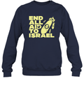 End All Aid To Israel Sweatshirt