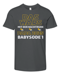 Das Wars Mit Der Nachtruhe Papa 2025 Babysode 1 Premium Youth T Shirt