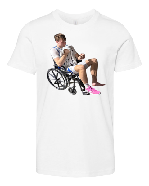 Cooper Flagg In Wheelchair Premium Youth T Shirt