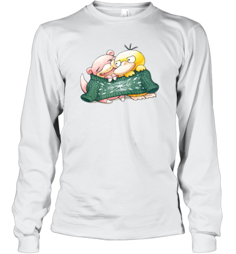 Cozy Sweater Cuties Psyduck Long Sleeve T Shirt