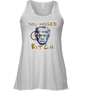 Donald Trump Shooting You Missed Bitch Racerback Tank