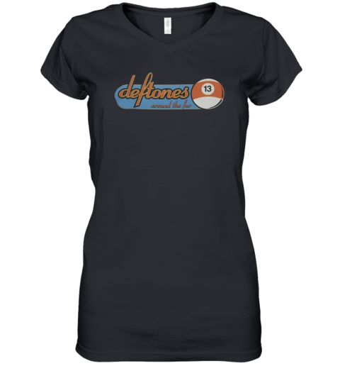 1998 Deftones Around The Fur Women039S V Neck T Shirt