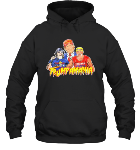 Donald Trump Kidrock Hulkhogan Trumpamania Hoodie